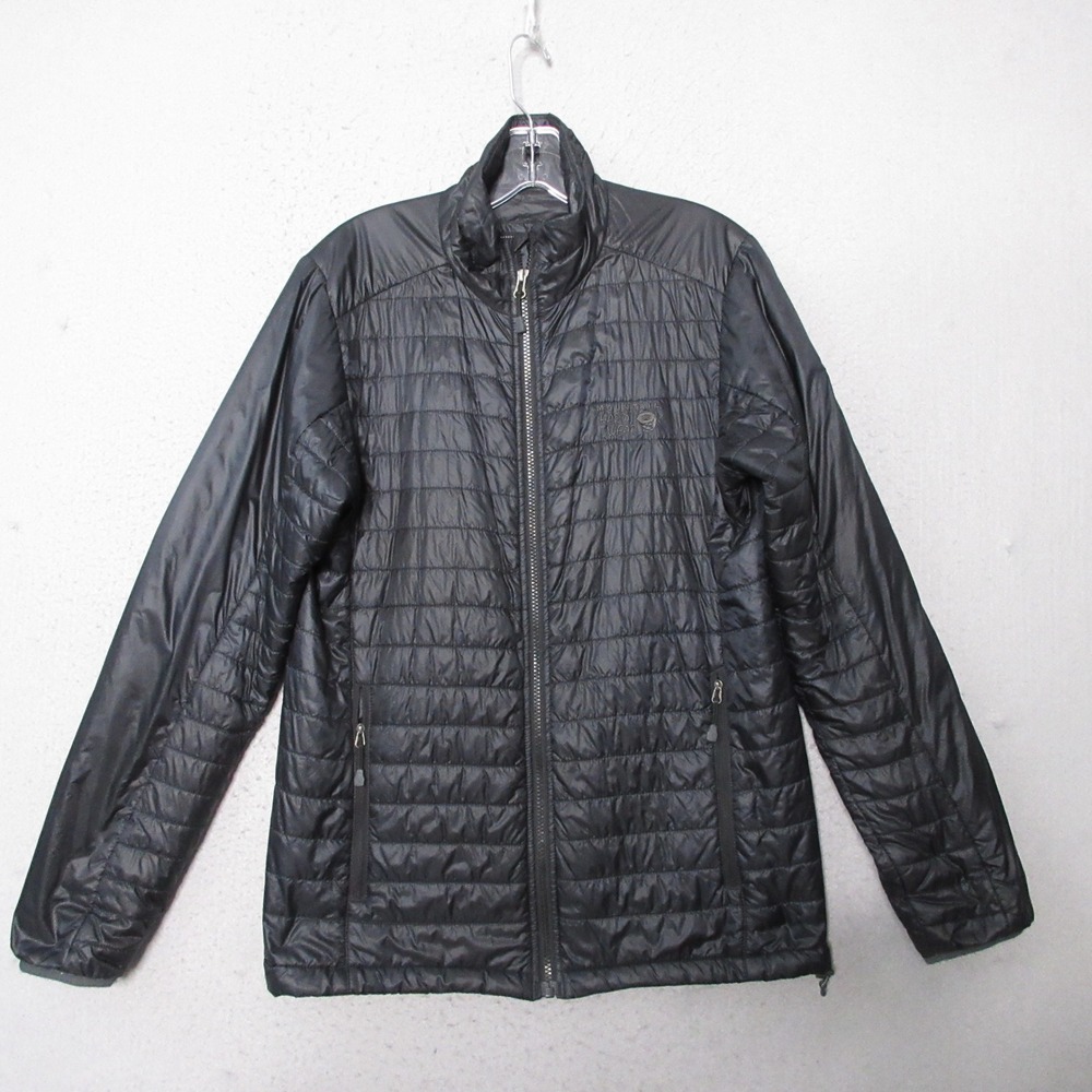Mountain Hardwear Jacket Men Thermal Q Elite Puffer Black Quilted Lightweight